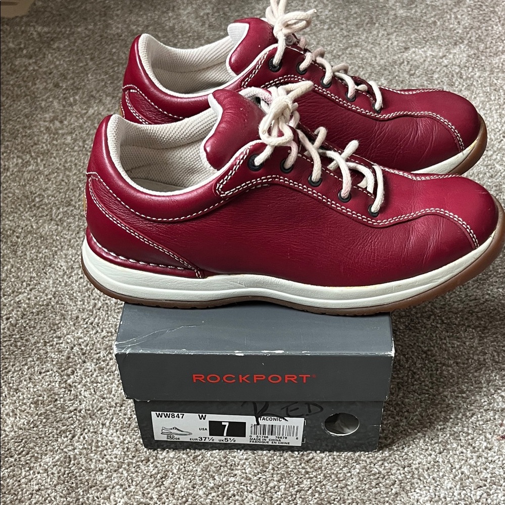 Rockport Women's Red Flats